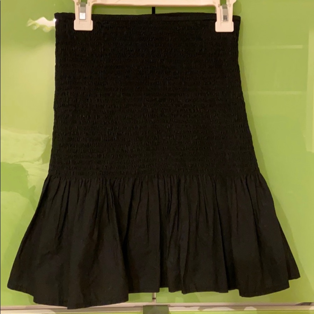 Urban Outfitters Black Smocked Skirt Size xs